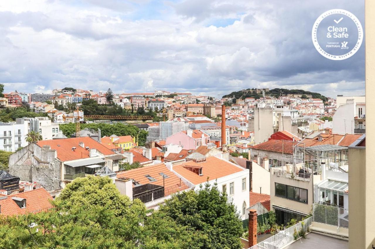 Sunny Flat City View By Homing Lisboa Eksteriør billede